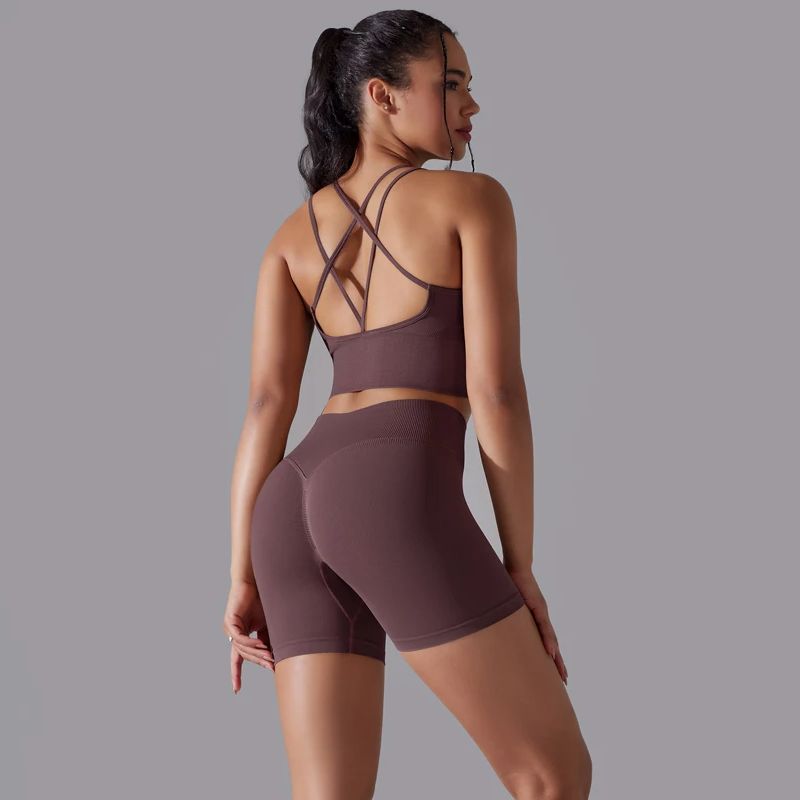 Running Gear - Sexy Yoga Sets Women's Tracksuit Seamless