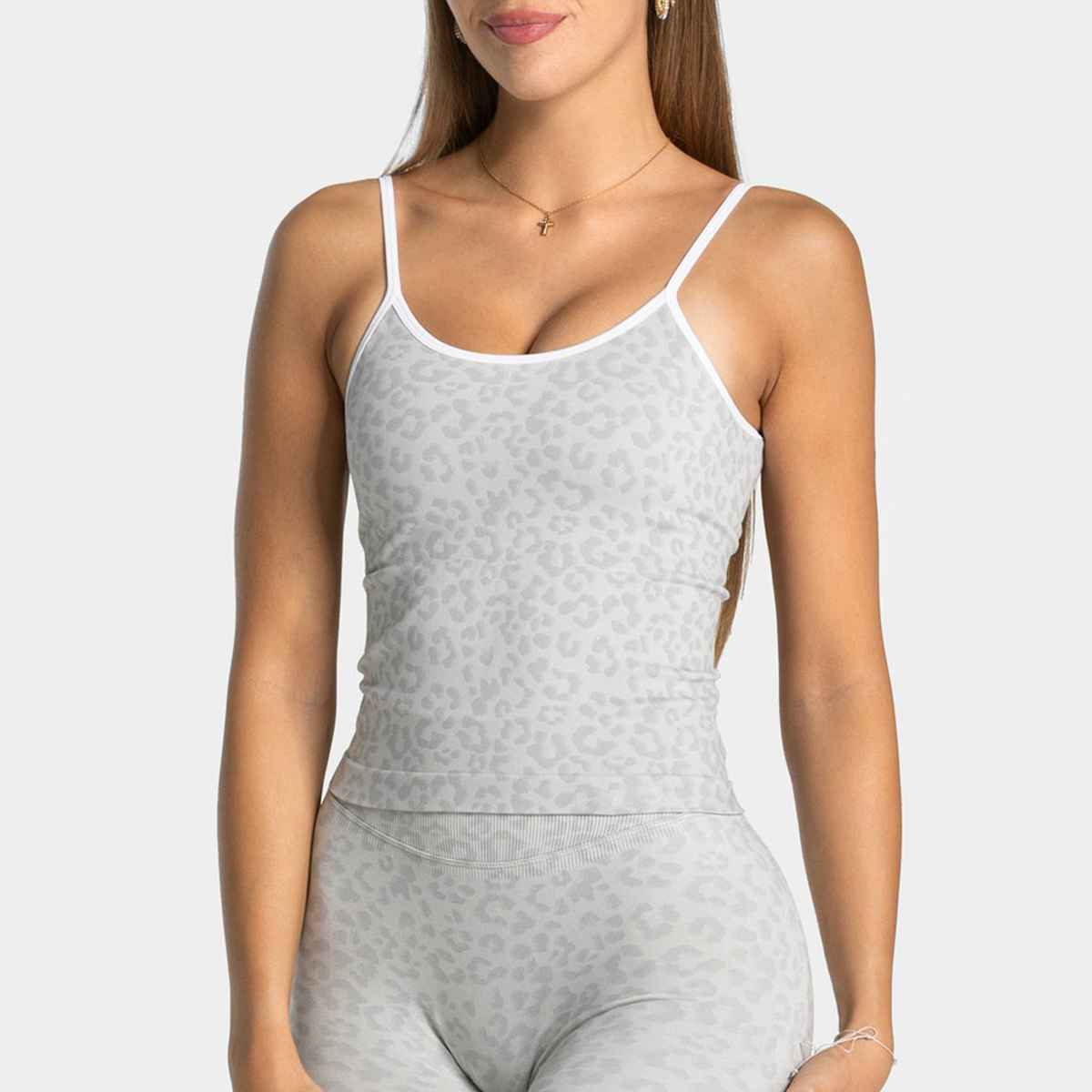 Sexy Leopard Print Yoga Tank T - Running Gear recension och pris