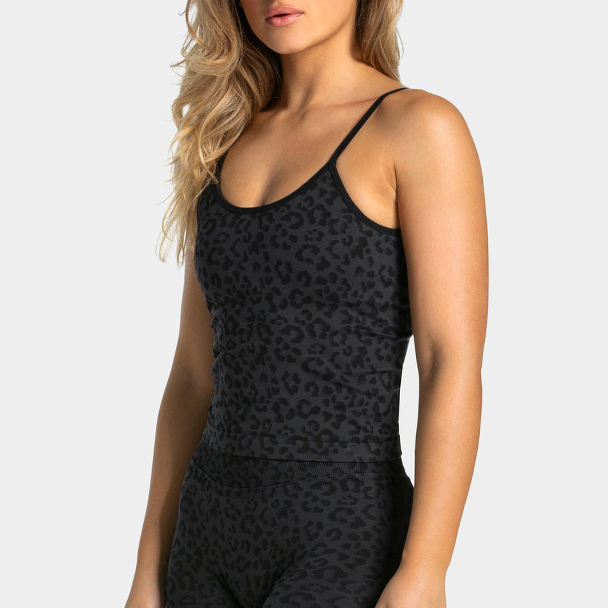 Sexy Leopard Print Yoga Tank T - Running Gear recension och pris