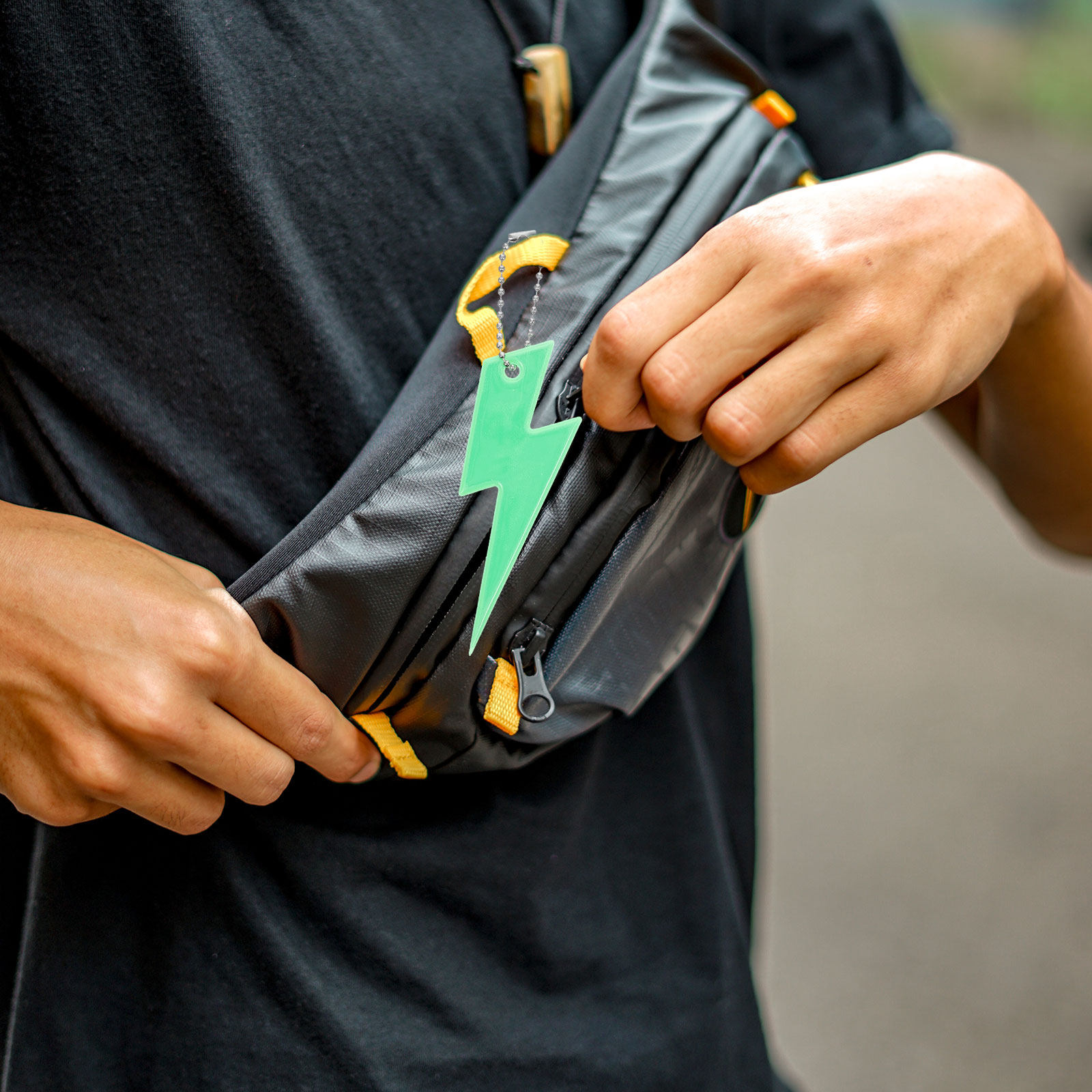 13Pcs Reflective Keychain Back - Running Gear Night recension och pris