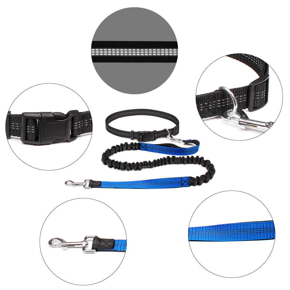 Hand Free Dog Leash for Pet Wa - Running Gear Belt recension och pris