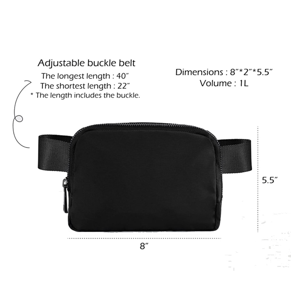 Waist Bag For Women Men - Mini - Running Belt Waist recension och pris