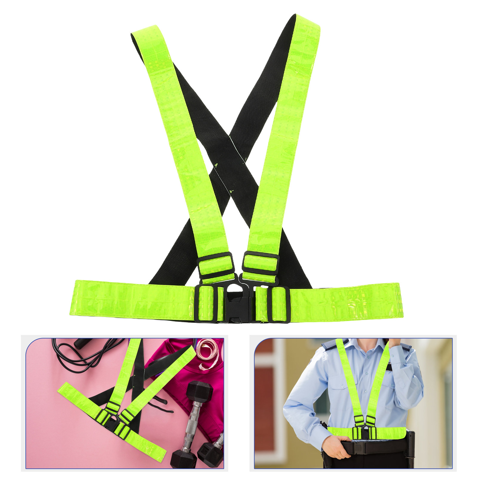 Running Vest High Visibility D - Running Gear Night recension och pris