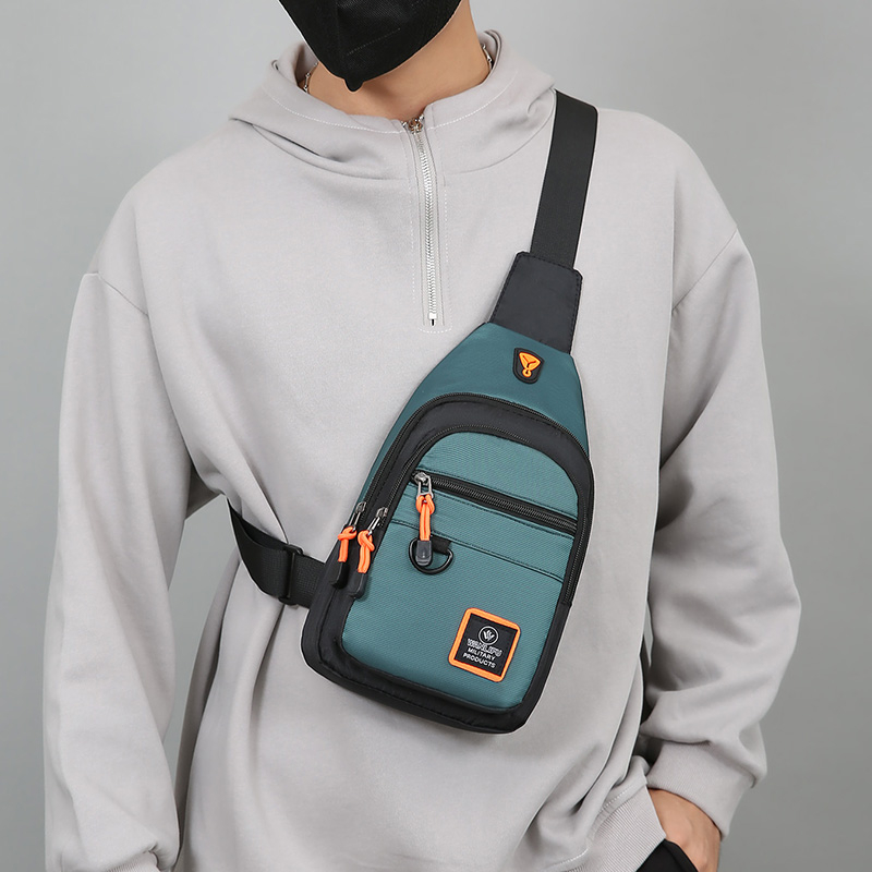 Casual Men Chest Bag Nylon Sma - Running Belt Waist recension och pris