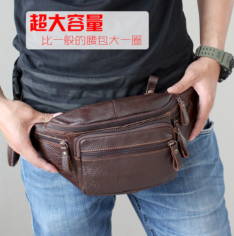 Genuine Cowhide Leather Waist  - Running Belt Waist recension och pris