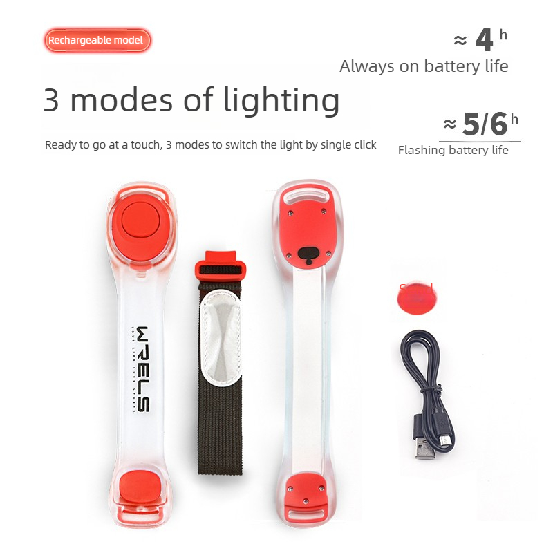 Rechargeable LED Light-Up Arm/ - Running Gear Night recension och pris