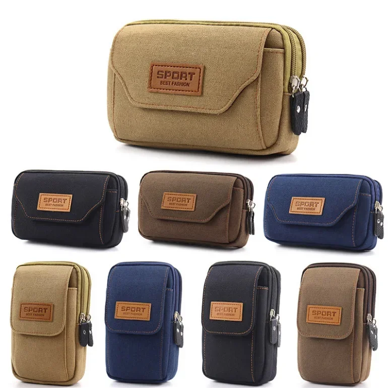 6.5 Inches Men Soft Pouch Belt - Running Belt Waist recension och pris