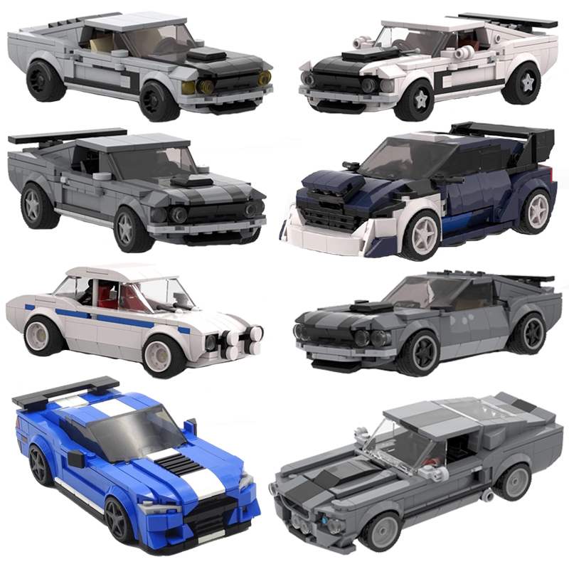 MOC Technical Car Forded GT Ra - Victor Racket Jetspeed recension och pris