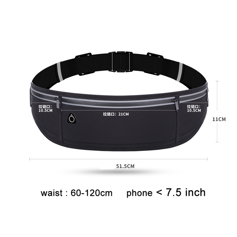 Sports Fanny Pack Women Runnin - Running Gear Belt recension och pris