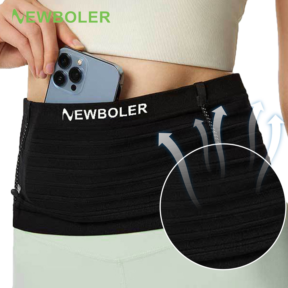 NEWBOLER Elastic Sports Waist  - Running Gear Belt recension och pris