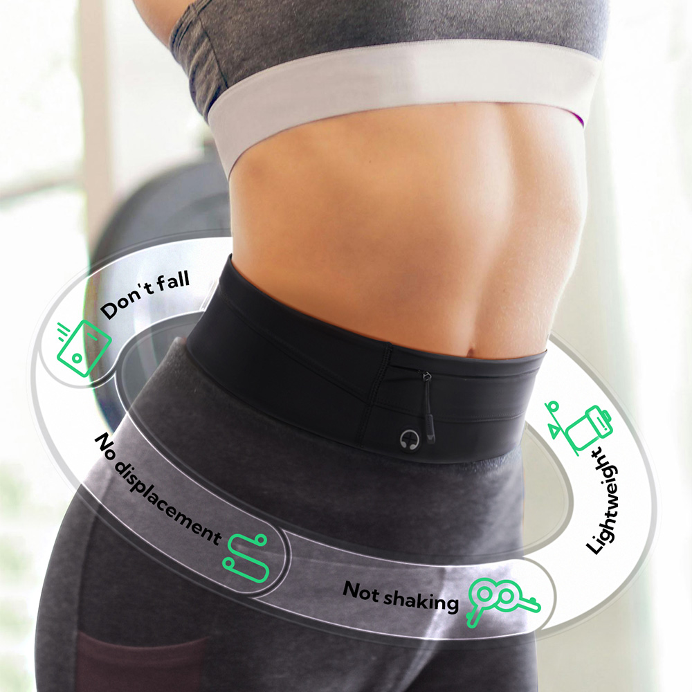 WATERFLY Running Belt Fanny Pa - Running Belt Waist recension och pris