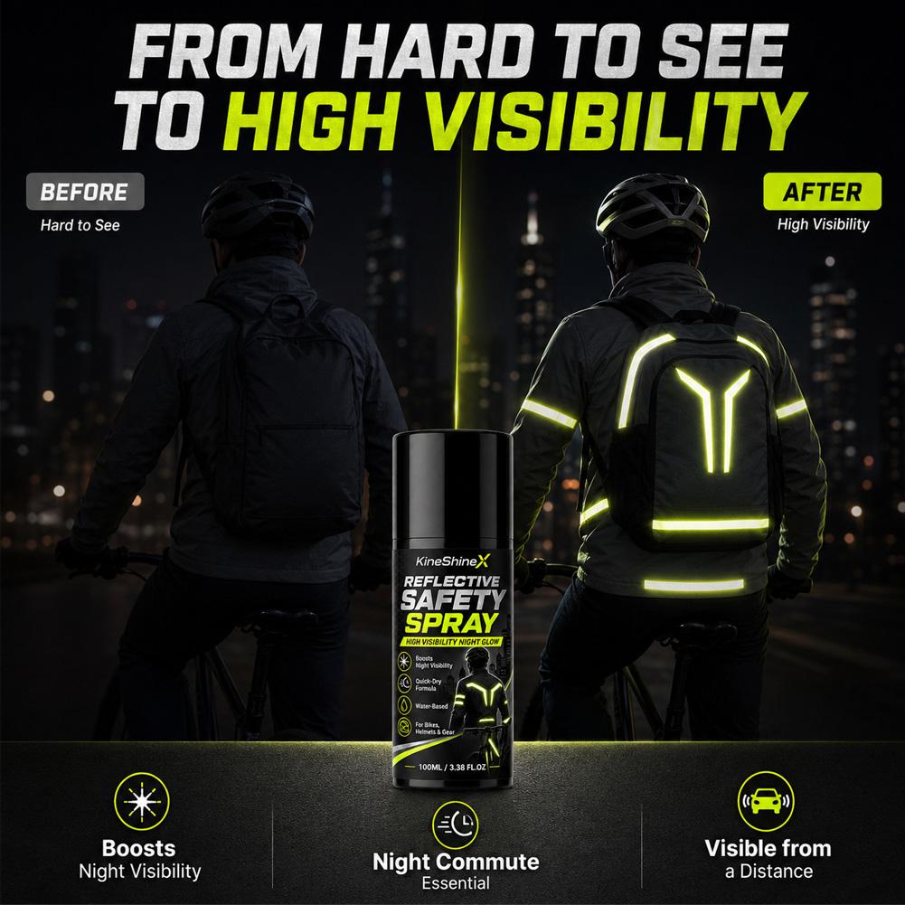Night Reflective Safety Spray  - Running Gear Night recension och pris