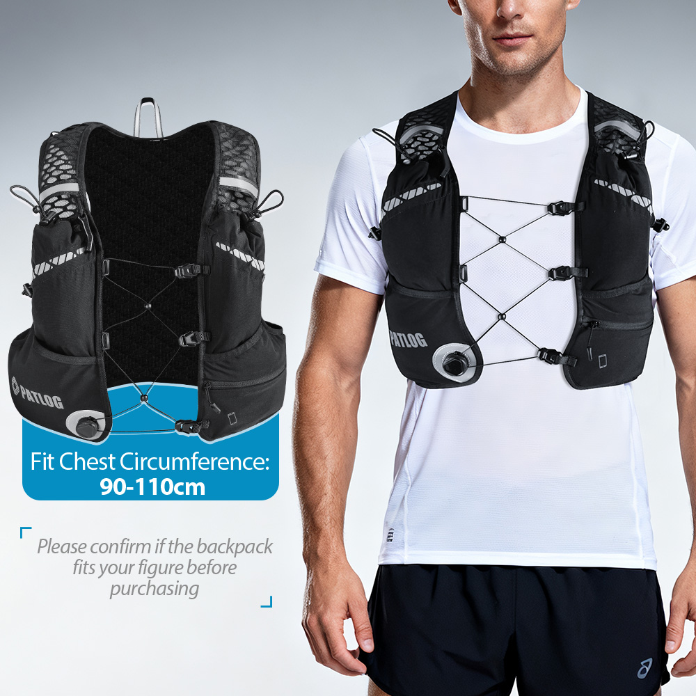 8L Breathable Hydration Vest P - Running Gear Trail recension och pris