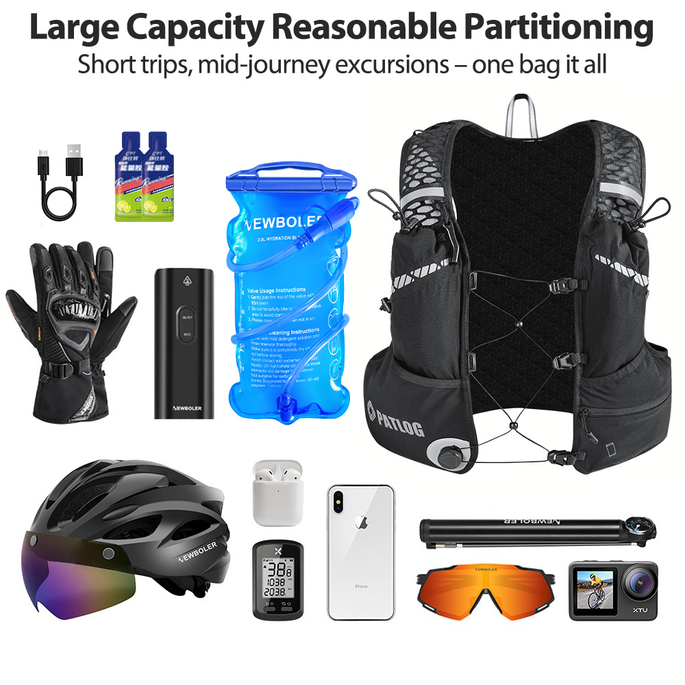 8L Breathable Hydration Vest P - Running Gear Trail recension och pris
